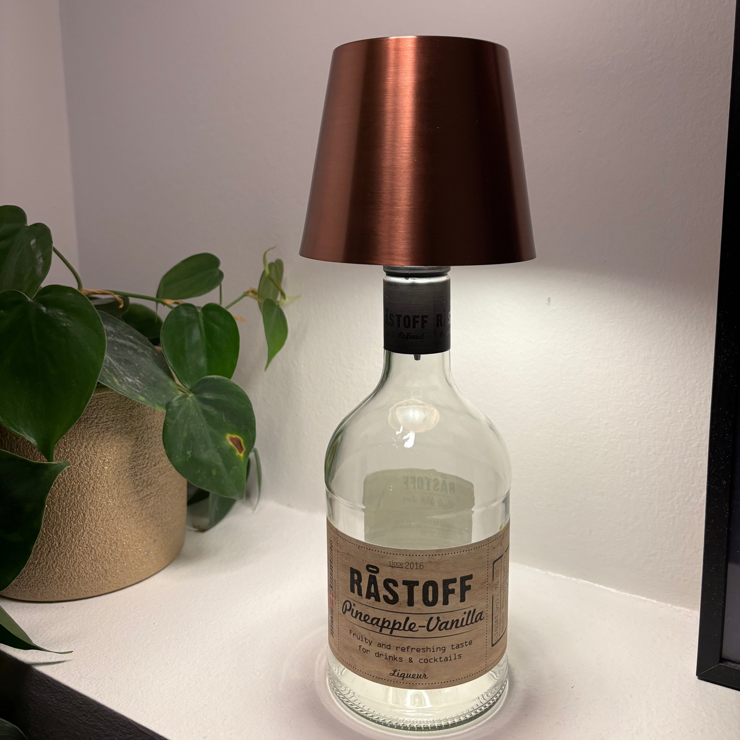 Rosaguld Glowbottle - Køb online her | Original webshop