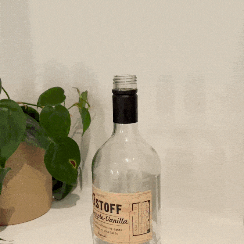 Sort Glowbottle - Køb online her | Original webshop